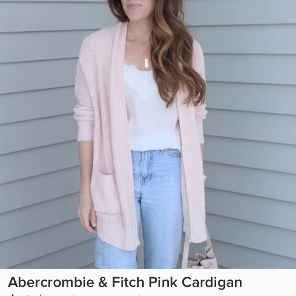 Abercrombie and Fitch oversized cardigan.